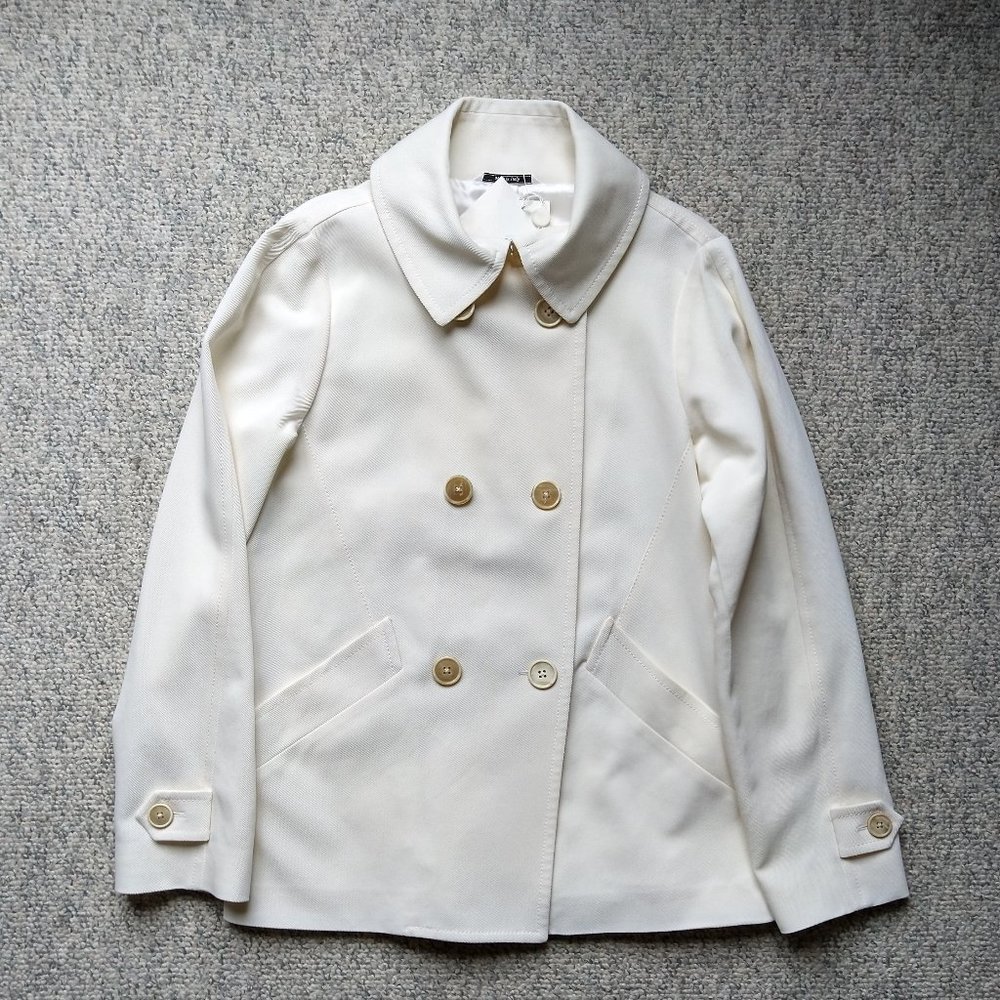 NWT Maison Margiela spring/summer ivory peacoat